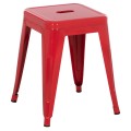 STOOL MELITA FK0096.44 METAL IN RED COLOR 37x37x45Hcm. STOOL MELITA FK0096.44 METAL IN RED COLOR 37x37x45Hcm.