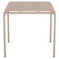 OUTDOOR SQUARE ALUMINUM TABLE RACHEL FK6338.04 CHAMPAGNE COLOR 80x80x76Hcm. OUTDOOR SQUARE ALUMINUM TABLE RACHEL FK6338.04 CHAMPAGNE COLOR 80x80x76Hcm.