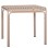 OUTDOOR SQUARE ALUMINUM TABLE RACHEL FK6338.04 CHAMPAGNE COLOR 80x80x76Hcm.