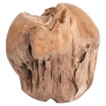 TABLE CANDLE HOLDER/BOWL FRAN FK4390 TEAK WOOD-METAL 30x30x7-15Hcm. TABLE CANDLE HOLDER/BOWL FRAN FK4390 TEAK WOOD-METAL 30x30x7-15Hcm.