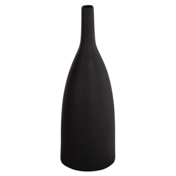 CERAMIC TABLE DECOR GALAD FK4634.02 BLACK MATTE Φ14x39H cm.