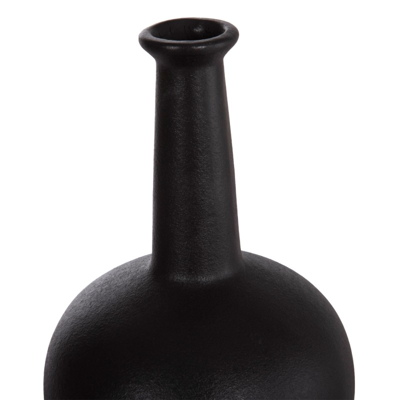 CERAMIC TABLE DECOR ELENDIL FK4593.02 BLACK MATTE Φ14,5x25Hcm. CERAMIC TABLE DECOR ELENDIL FK4593.02 BLACK MATTE Φ14,5x25Hcm.