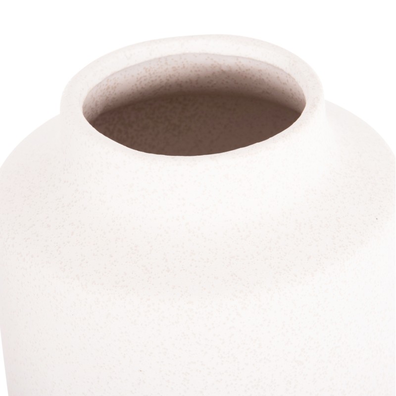 CERAMIC TABLE DECOR VASE "GALAD" FK4587.01 OFF WHITE WITH CRYSTALLISATION Φ17,5x40H cm. CERAMIC TABLE DECOR VASE "GALAD" FK4587.01 OFF WHITE WITH CRYSTALLISATION Φ17,5x40H cm.