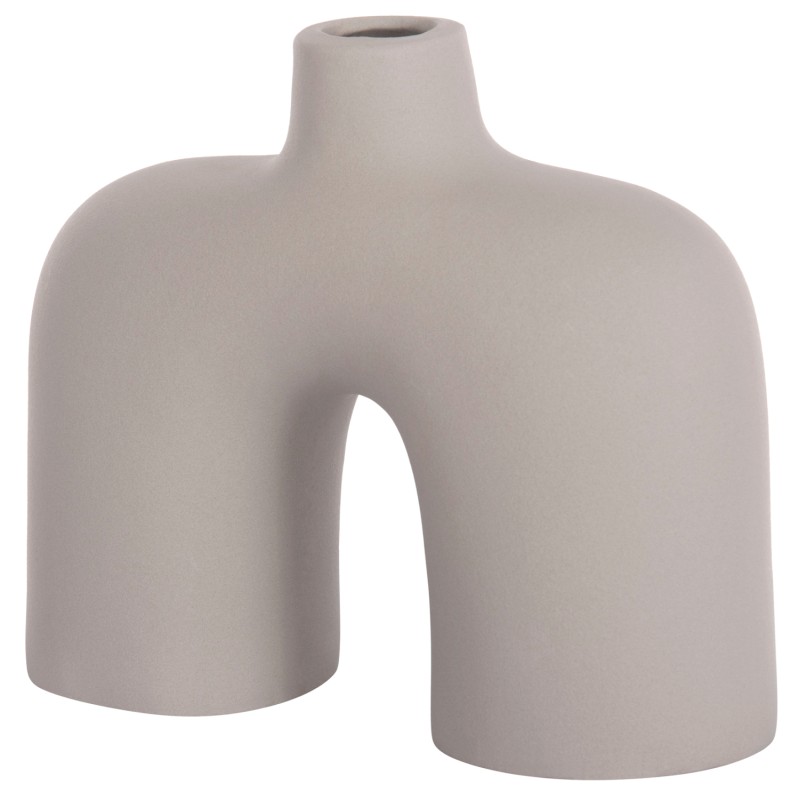 CERAMIC TABLE DECOR ISIL FK4600.03 MATTE GREY 27x9,5x22,5H cm. CERAMIC TABLE DECOR ISIL FK4600.03 MATTE GREY 27x9,5x22,5H cm.