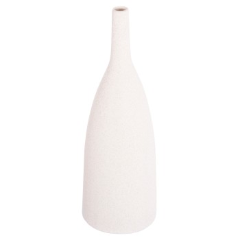 CERAMIC TABLE DECOR GALAD FK4634.01 OFF WHITE WITH CRYSTALLISATION Φ14x39H cm.