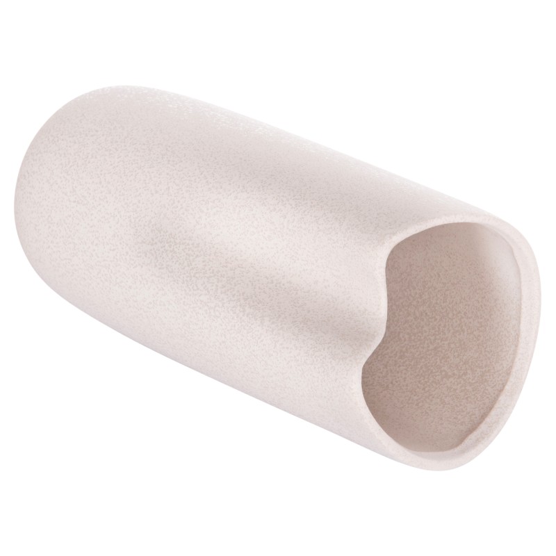 CERAMIC TABLE DECOR GLAZE FK4606.01 OFF WHITE WITH CRYSTALLISATION 17x16.5x38Hcm. CERAMIC TABLE DECOR GLAZE FK4606.01 OFF WHITE WITH CRYSTALLISATION 17x16.5x38Hcm.