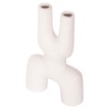 CERAMIC TABLE DECOR MANI FK4642.01 OFF WHITE WITH CRYSTALLISATION 15.5x6x23.5Hcm. CERAMIC TABLE DECOR MANI FK4642.01 OFF WHITE WITH CRYSTALLISATION 15.5x6x23.5Hcm.
