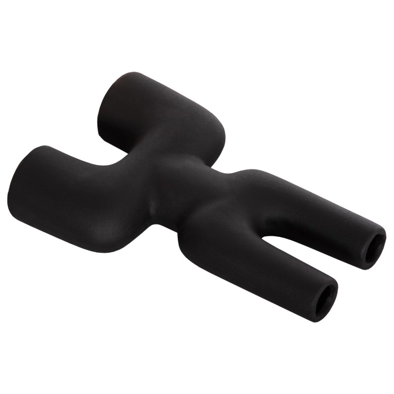 CERAMIC TABLE DECOR MANI FK4642.02 BLACK MATTE 15.5x6x23.5Hcm. CERAMIC TABLE DECOR MANI FK4642.02 BLACK MATTE 15.5x6x23.5Hcm.