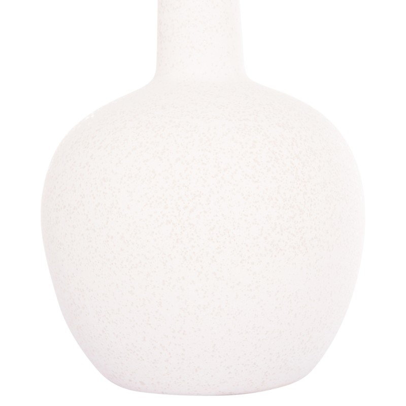 CERAMIC TABLE DECOR ELENDIL FK4593.01 OFF WHITE WITH CRYSTALLIZATION Φ15x25Hcm. CERAMIC TABLE DECOR ELENDIL FK4593.01 OFF WHITE WITH CRYSTALLIZATION Φ15x25Hcm.