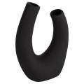 CERAMIC TABLE DECOR ELLIPTO FK4643.02 BLACK MATTE 15x7x21,5Hcm. CERAMIC TABLE DECOR ELLIPTO FK4643.02 BLACK MATTE 15x7x21,5Hcm.