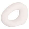CERAMIC TABLE DECOR ELLIPTO FK4645.01 OFF WHITE WITH CRYSTALLIZATION 23x8x15.5Hcm. CERAMIC TABLE DECOR ELLIPTO FK4645.01 OFF WHITE WITH CRYSTALLIZATION 23x8x15.5Hcm.