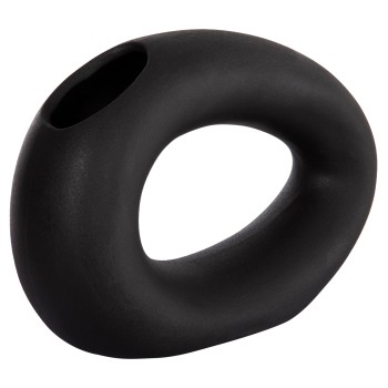 CERAMIC TABLE DECOR ELLIPTO FK4645.02 BLACK MATTE 23x8x16Hcm.