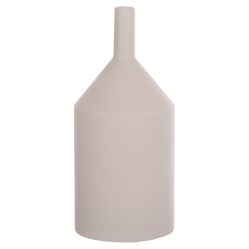 CERAMIC TABLE DECOR GALAD FK4608.03 GREY MATTE Φ13,5x30,5Hcm. CERAMIC TABLE DECOR GALAD FK4608.03 GREY MATTE Φ13,5x30,5Hcm.