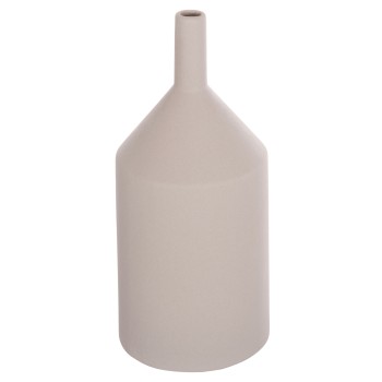 CERAMIC TABLE DECOR GALAD FK4608.03 GREY MATTE Φ13,5x30,5Hcm.