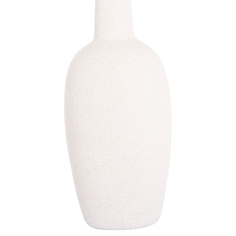 CERAMIC TABLE DECOR ELENDIL FK4591.01 OFF WHITE WITH CRYSTALLIZATION Φ12x39.5Hcm. CERAMIC TABLE DECOR ELENDIL FK4591.01 OFF WHITE WITH CRYSTALLIZATION Φ12x39.5Hcm.