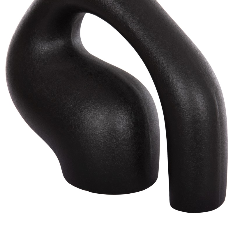 CERAMIC TABLE DECOR ISIL FK4597.02 BLACK MATTE 29.5x11x29Hcm. CERAMIC TABLE DECOR ISIL FK4597.02 BLACK MATTE 29.5x11x29Hcm.