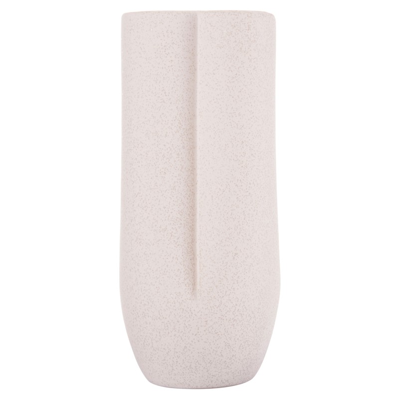 CERAMIC TABLE DECOR GLAZE FK4611.01 OFF WHITE WITH CRYSTALLIZATION Φ14x34Hcm. CERAMIC TABLE DECOR GLAZE FK4611.01 OFF WHITE WITH CRYSTALLIZATION Φ14x34Hcm.