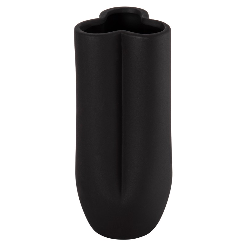 CERAMIC TABLE DECOR GLAZE FK4611.02 MATTE BLACK Φ14x34Hcm. CERAMIC TABLE DECOR GLAZE FK4611.02 MATTE BLACK Φ14x34Hcm.