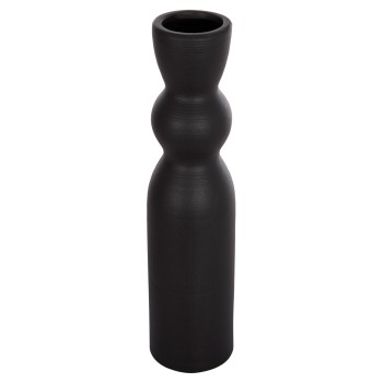 CERAMIC TABLE DECOR SCEPTER FK4614.02 MATTE BLACK Φ8.5x35Hcm.