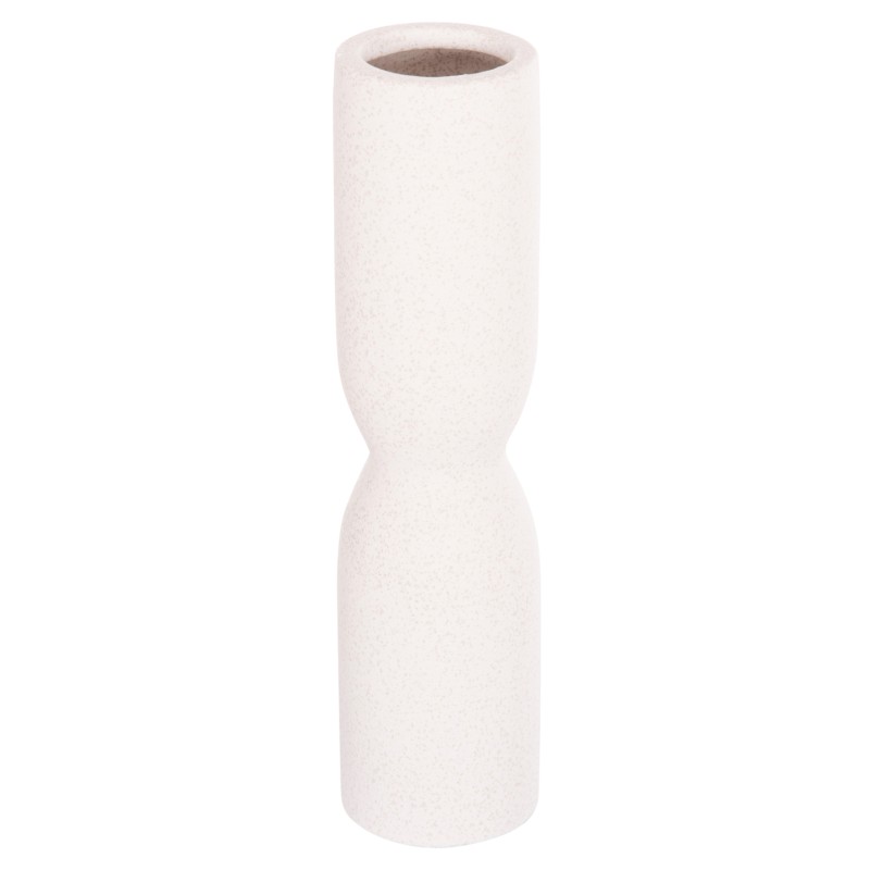 CERAMIC TABLE DECOR SCEPTER FK4615.01 OFF WHITE WITH CRYSTALLIZATION Φ7.5x30.5Hcm. CERAMIC TABLE DECOR SCEPTER FK4615.01 OFF WHITE WITH CRYSTALLIZATION Φ7.5x30.5Hcm.