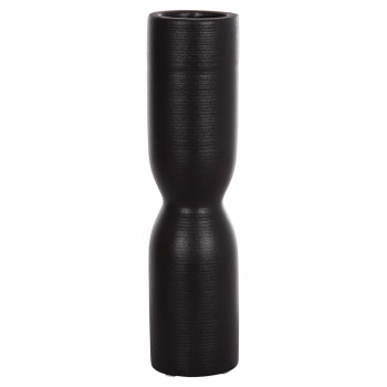 CERAMIC TABLE DECOR SCEPTER FK4615.02 MATTE BLACK Φ7.5x31Hcm.
