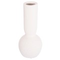 CERAMIC TABLE DECOR GALAD FK4616.01 OFF WHITE WITH CRYSTALLIZATION Φ11x26Hcm. CERAMIC TABLE DECOR GALAD FK4616.01 OFF WHITE WITH CRYSTALLIZATION Φ11x26Hcm.