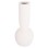 CERAMIC TABLE DECOR GALAD FK4616.01 OFF WHITE WITH CRYSTALLIZATION Φ11x26Hcm.