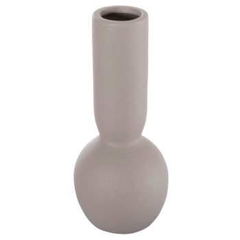 CERAMIC TABLE DECOR GALAD FK4616.02 MATTE GREY Φ11x26Hcm.