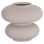 CERAMIC TABLE DECOR ROOK FK4629.03 MATTE GREY Φ18x17Hcm.