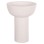 CERAMIC TABLE DECOR ELENDIL FK4603.01 OFF WHITE WITH CRYSTALLISATION Φ20x26.5Hcm.