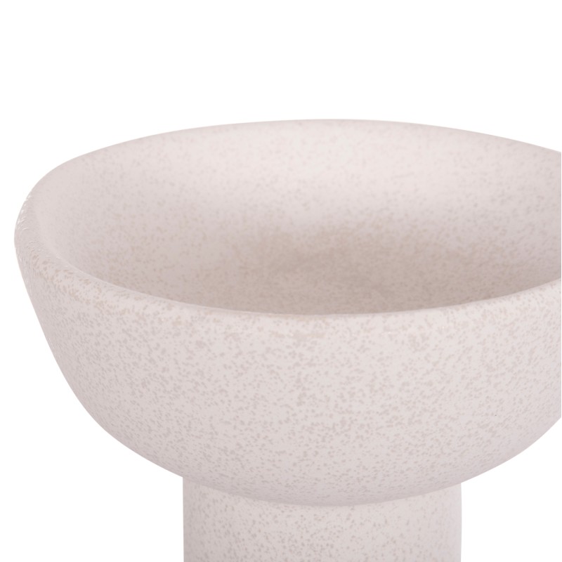 CERAMIC TABLE DECOR ELENDIL FK4603.01 OFF WHITE WITH CRYSTALLISATION Φ20x26.5Hcm. CERAMIC TABLE DECOR ELENDIL FK4603.01 OFF WHITE WITH CRYSTALLISATION Φ20x26.5Hcm.