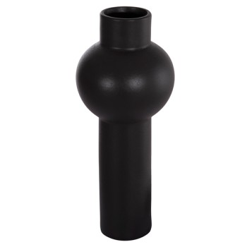 CERAMIC TABLE DECOR SCEPTER FK4604.02 MATTE BLACK Φ17.5x40Hcm.