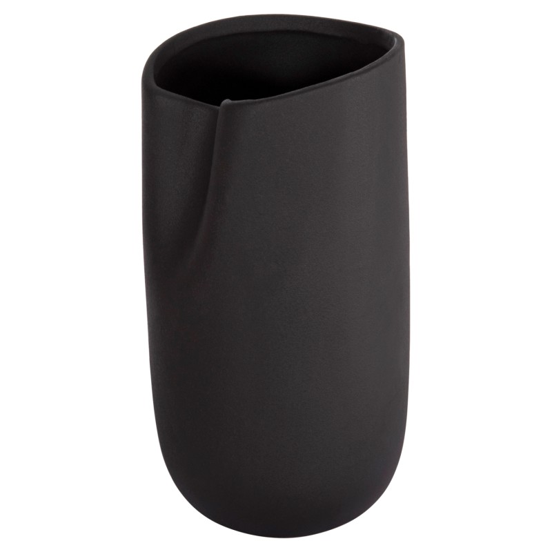 CERAMIC TABLE DECOR GLAZE FK4607.02 MATTE BLACK 15,2x15x30Hcm CERAMIC TABLE DECOR GLAZE FK4607.02 MATTE BLACK 15,2x15x30Hcm