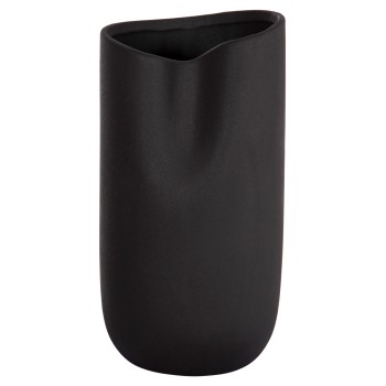 CERAMIC TABLE DECOR GLAZE FK4607.02 MATTE BLACK 15,2x15x30Hcm
