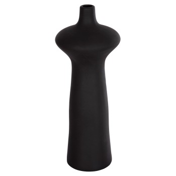 CERAMIC TABLE DECOR SCEPTER FK4636.02 MATTE BLACK Φ18x49Hcm.