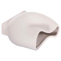 CERAMIC TABLE DECOR GLAZE FK4610.01 OFF WHITE WITH CRYSTALLISATION 26x14x25Hcm CERAMIC TABLE DECOR GLAZE FK4610.01 OFF WHITE WITH CRYSTALLISATION 26x14x25Hcm