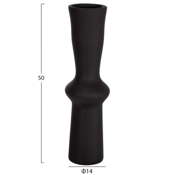 CERAMIC TABLE DECOR SCEPTER FK4637.02 MATTE BLACK Φ14x50Hcm. CERAMIC TABLE DECOR SCEPTER FK4637.02 MATTE BLACK Φ14x50Hcm.