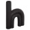CERAMIC TABLE DECOR ARCON FK4638.02 MATTE BLACK 25,5x6x34H cm.