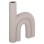 CERAMIC TABLE DECOR ARCON FK4638.03 MATTE GREY 25,5x6x34H cm.