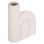 CERAMIC TABLE DECOR ARCON FK4640.01 OFF WHITE WITH CRYSTALLIZATION 19x7x24Hcm.