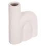CERAMIC TABLE DECOR ARCON FK4640.01 OFF WHITE WITH CRYSTALLIZATION 19x7x24Hcm.