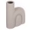 CERAMIC TABLE DECOR ARCON FK4640.03 MATTE GREY 19x7x24Hcm.