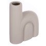 CERAMIC TABLE DECOR ARCON FK4640.03 MATTE GREY 19x7x24Hcm.