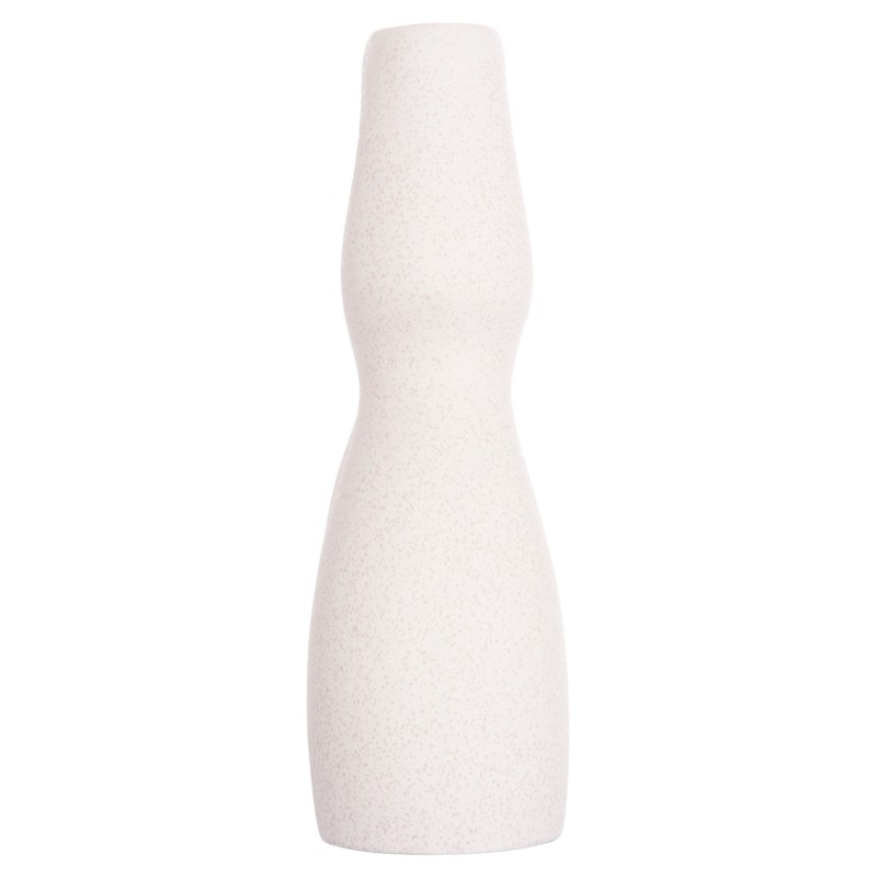 CERAMIC TABLE DECOR ISIL FK4598.01 OFF WHITE WITH CRYSTALLIZATION 26x9.5x29.5Hcm. CERAMIC TABLE DECOR ISIL FK4598.01 OFF WHITE WITH CRYSTALLIZATION 26x9.5x29.5Hcm.