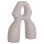 CERAMIC TABLE DECOR ISIL FK4598.03 MATTE GREY 26x9.5x29.5Hcm.