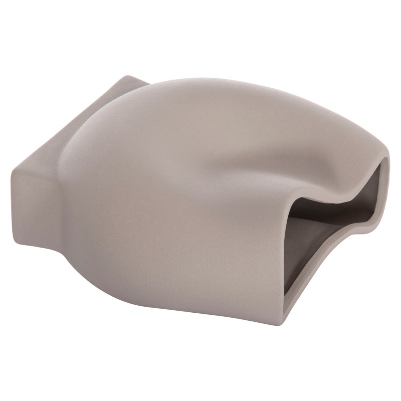 CERAMIC TABLE DECOR GLAZE FK4610.03 MATTE GREY 26x14x25Hcm CERAMIC TABLE DECOR GLAZE FK4610.03 MATTE GREY 26x14x25Hcm