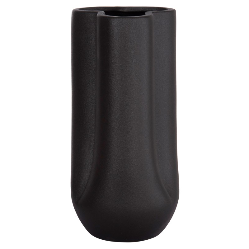 CERAMIC TABLE DECOR GLAZE FK4612.02 MATTE BLACK Φ14x29Hcm. CERAMIC TABLE DECOR GLAZE FK4612.02 MATTE BLACK Φ14x29Hcm.