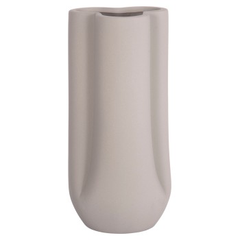 CERAMIC TABLE DECOR GLAZE FK4612.03 MATTE GREY Φ14x29Hcm.