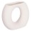 CERAMIC TABLE DECOR ELLIPTO FK4646.01 OFF WHITE WITH CRYSTALLIZATION 18x6.5x14Hcm.
