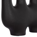 CERAMIC TABLE DECOR MANI FK4641.02 MATTE BLACK 21x6x13Hcm. CERAMIC TABLE DECOR MANI FK4641.02 MATTE BLACK 21x6x13Hcm.